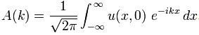Fourier transform