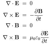Heaviside form of Maxwell's equations
