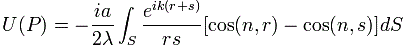 Kirchoff formula