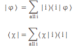bra and ket