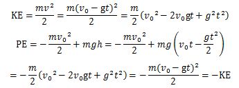 KE and PE